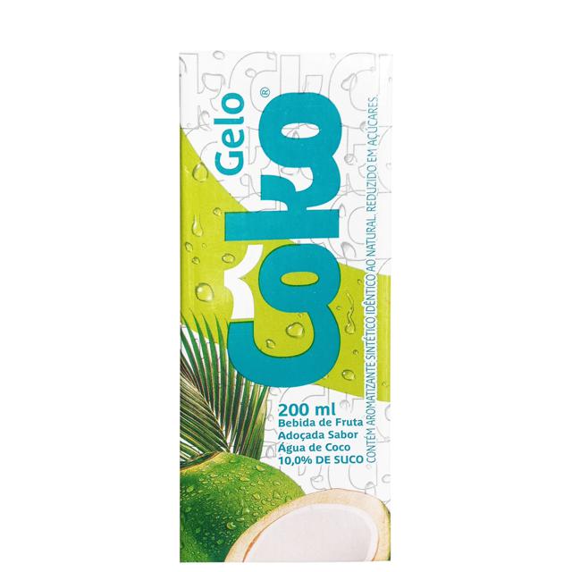 Gelo Piradrink Sabor Água de Coco 200ml