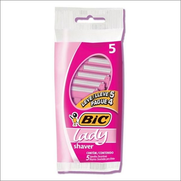 Aparelho de Barbear Bic Lady Shaver Leve 5 Pague 4