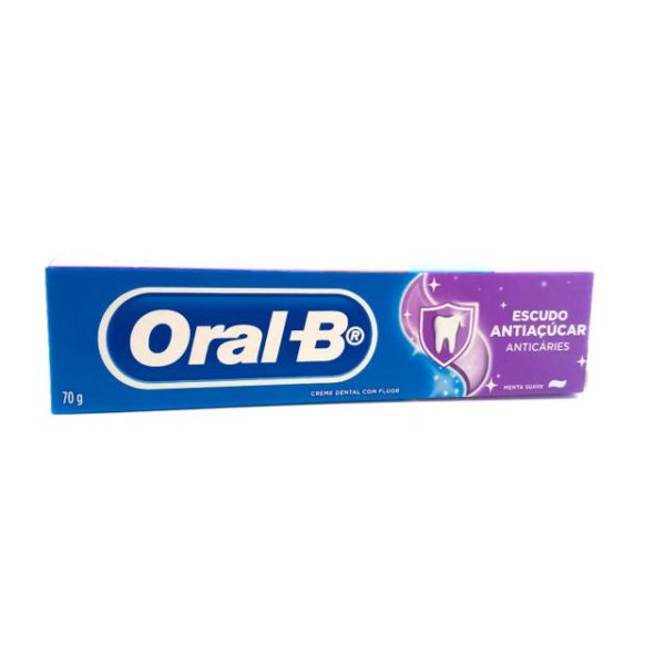 Creme Dental Oral-B Escudo Antiaçúcar 70G