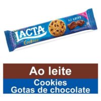 Biscoito Lacta Cookies ao Leite 80G