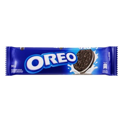 Biscoito Oreo Flowpack Sabor Chocolate Com Recheio De Baunilha 90G ...