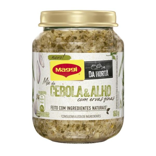 Maggi da Horta Alho e Cebola e Ervas 160G