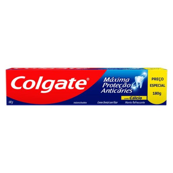 Creme Dental Colgate Máxima Proteção Anticaries 180G
