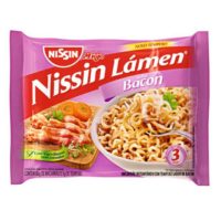 Macarrão Instantâneo Nissin Lámen Galinha Sabor Bacon 85G