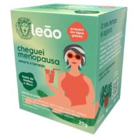 Chá Leão Cheguei Menopausa Sabor Amora e Laranja 20G