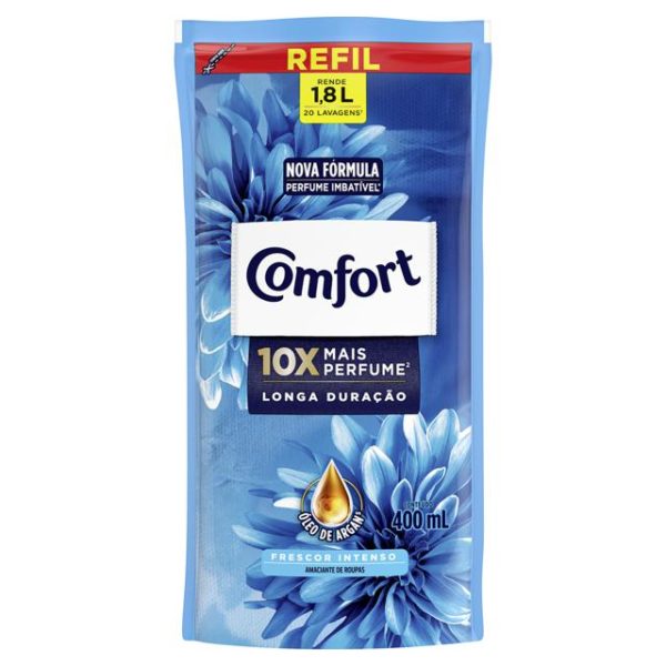 Amaciante Comfort Longa Duração Frescor Intenso 400ML