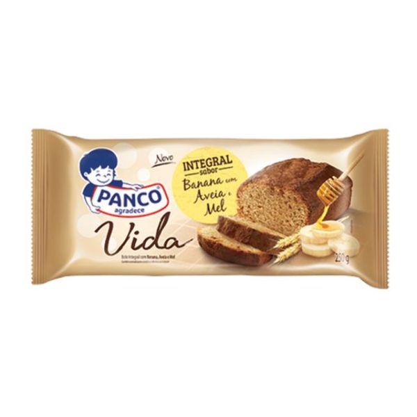 Bolo Panco Integral Banana Aveia e Mel 250G