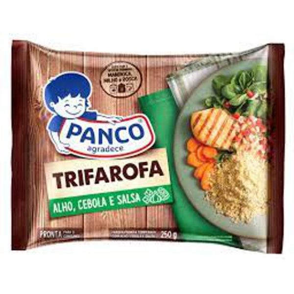 Farofa Panco Trifarofa Alho Cebola e Salsa 250G