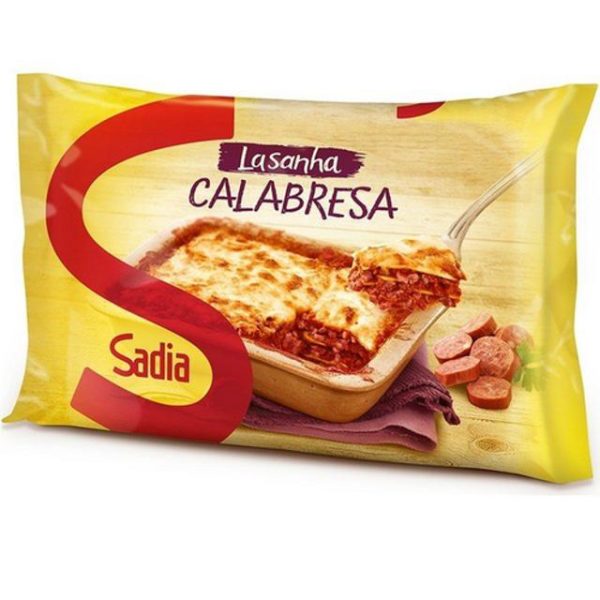 Lasanha de Calabresa Sadia 600G