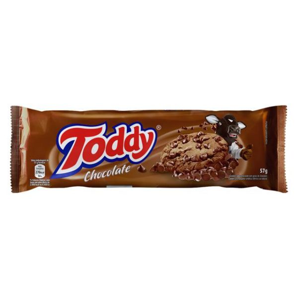 Biscoito Toddy Cookies Chocolate 57G