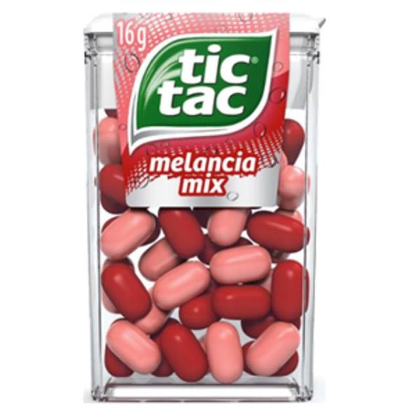 Pastilha Tic Tac Sabor Melancia 16G