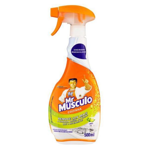 Limpador Desengordurante Cozinha Laranja Mr Músculo 500ML