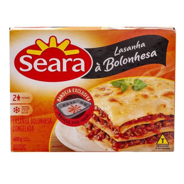 Lasanha à Bolonhesa Seara 600G