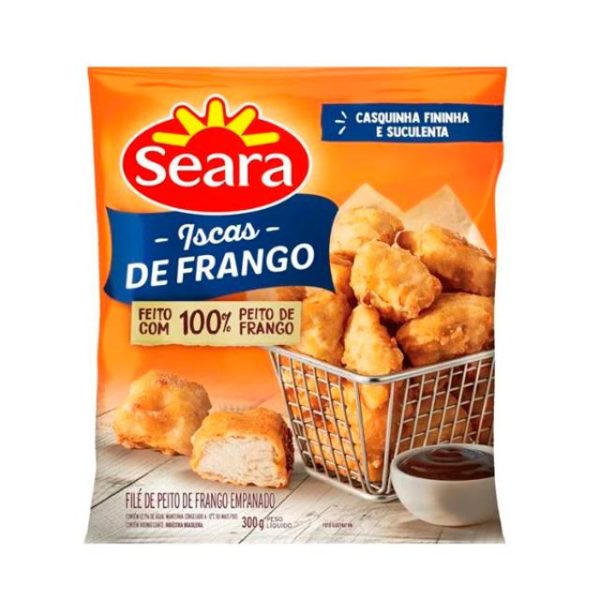 Isca de Frango Empanado Seara 300G