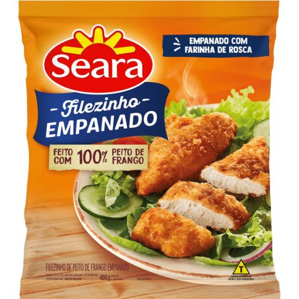 Filézinho de Frango Empanado Seara 400G