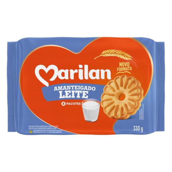 Biscoito Marilan Amanteigado Leite 280G