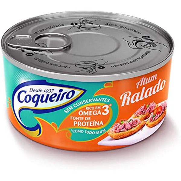 Atum Coqueiro Ralado em Óleo 170G