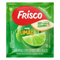 Suco em Pó Frisco Sabor Limão 18G
