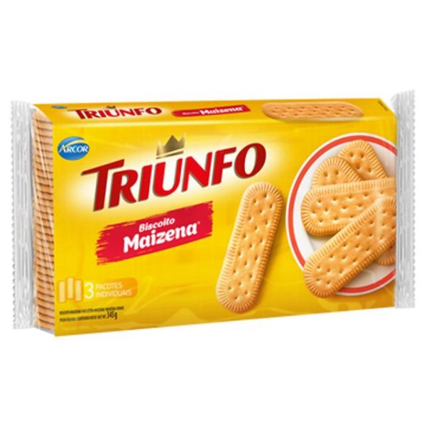 Biscoito Triunfo Maizena Tradicional 345G