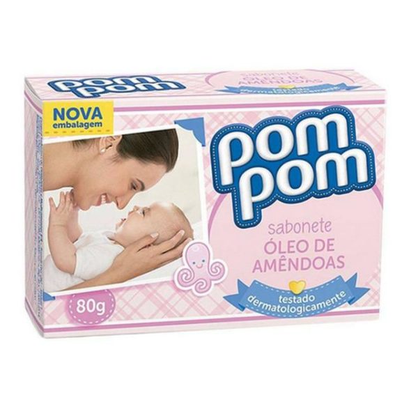 Sabonete Pom Pom Óleo de Amêndoas 70G