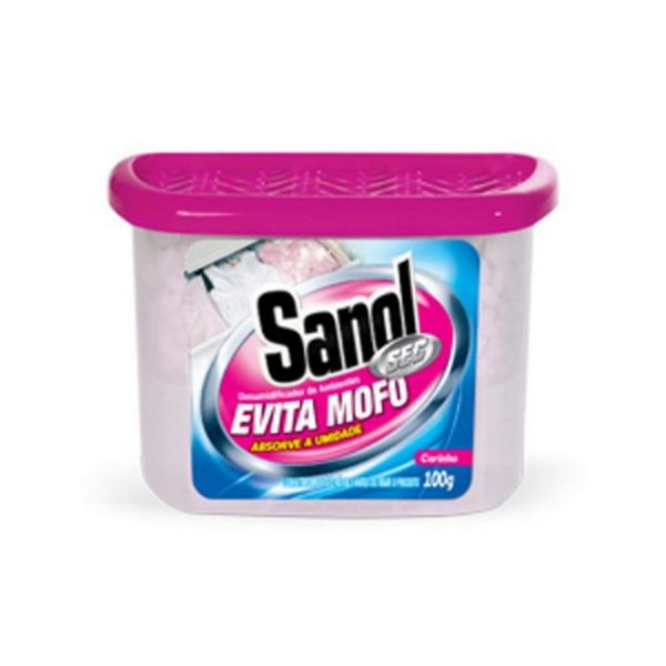 Desumidificador de Ambientes Sanol Carinho 100G