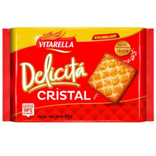 Biscoito Vitarella Delicitá Cristal 414G