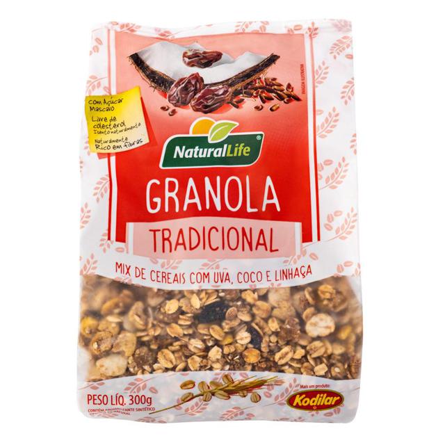 Granola Natural Life Tradicional 300G Kiqualy