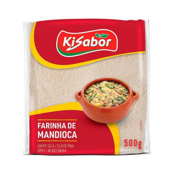 Farinha de Mandioca Kisabor 500G