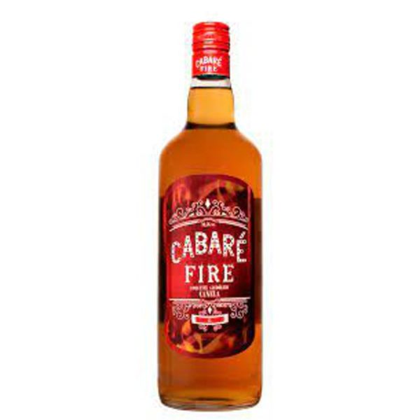 Cachaça Cabaré Fire 1L