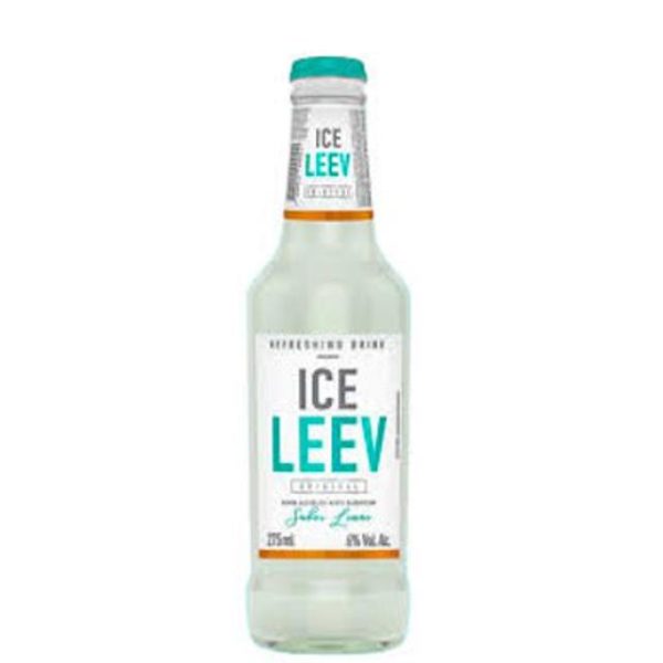 Bebida Mista Gaseificada Ice Leev Sabor Limão 275ML
