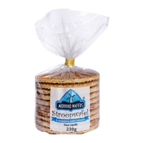 Stroopwafel Moinho Wafers Holandês 230G