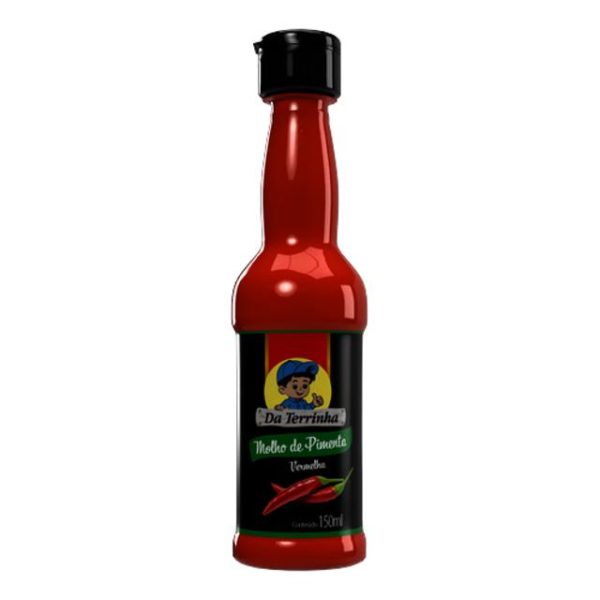 Molho de Pimenta da Terrinha Vermelha 150ML